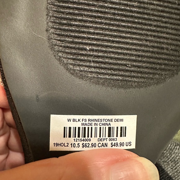 Torrid Black and Silver Women's shoes - Picture 4 of 6